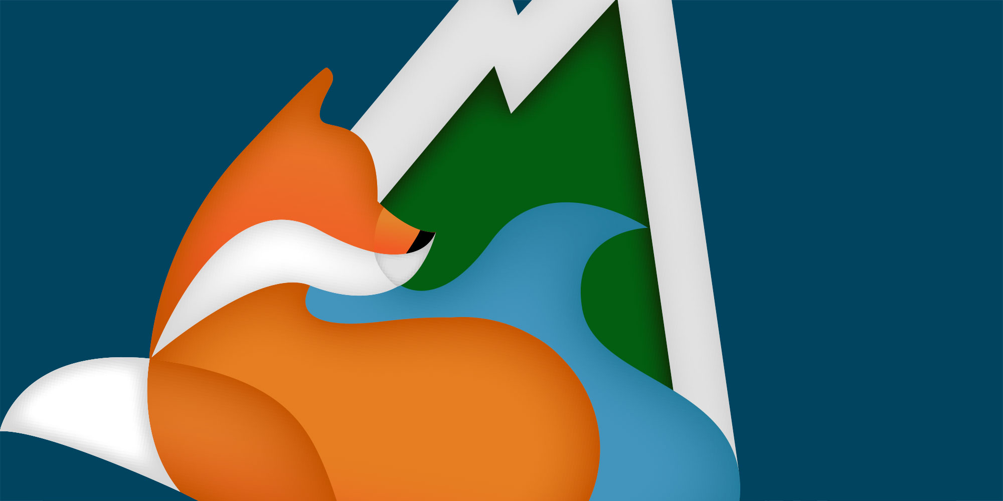 riverfox logo zoom