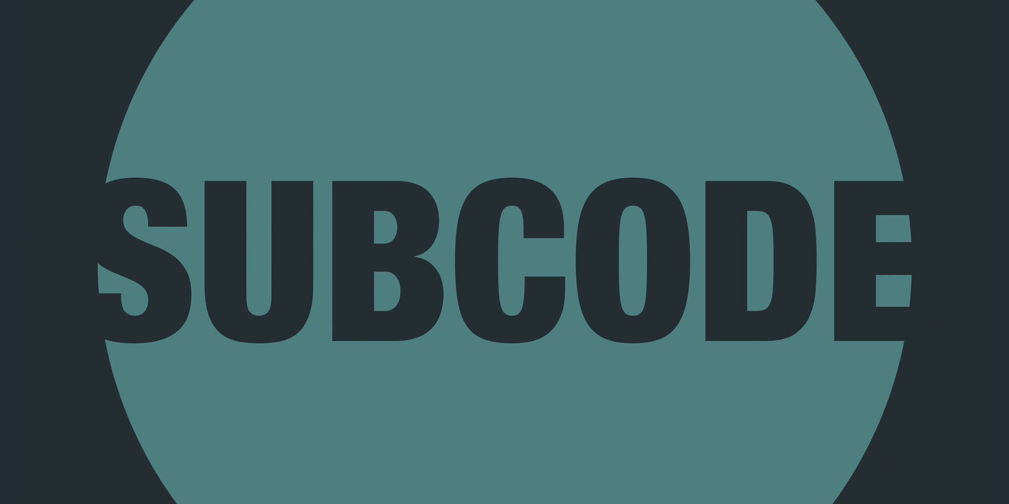 Subcode logo zoom
